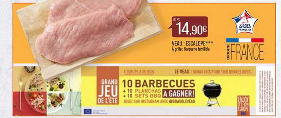 Veau : Escalope