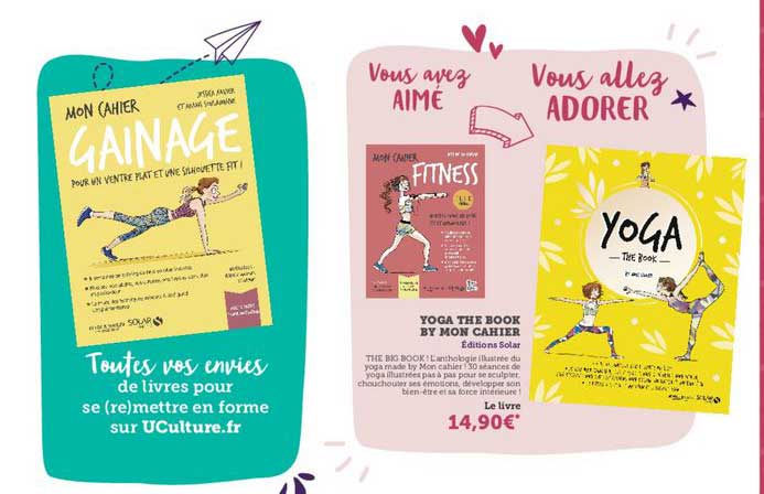 yoga the book by mon cahier