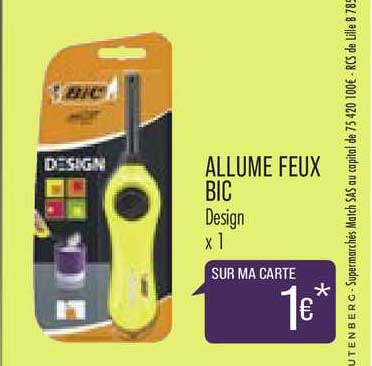 allume feux bic