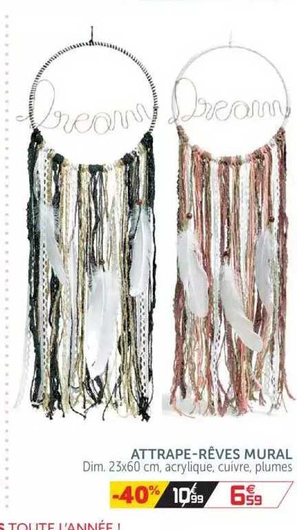 attrape-rêves mural