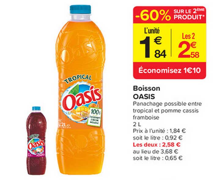 Boisson Oasis