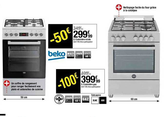 Cuisinière Gaz Beko