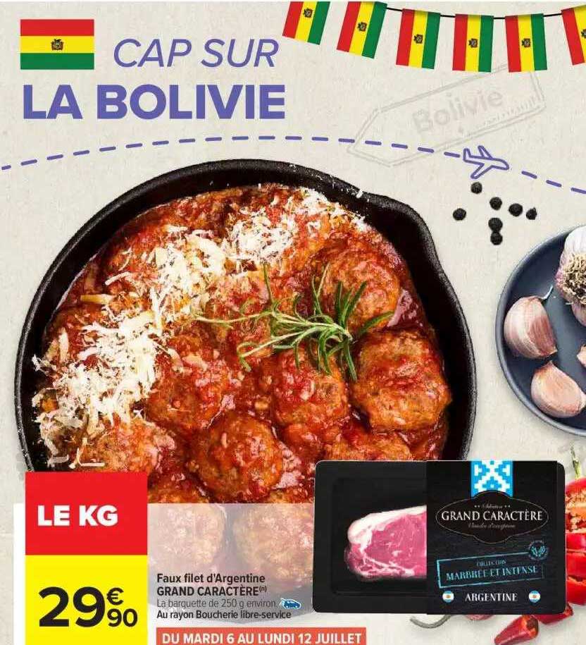 faux filet d'argentine grand caractère