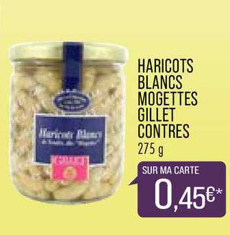 haricots blancs mogettes gillet contres
