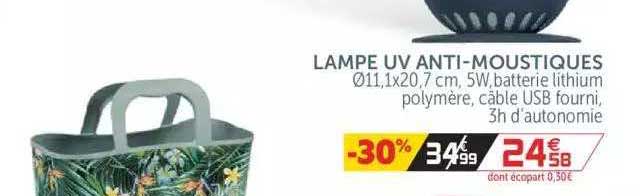 lampe uv anti-moustiques