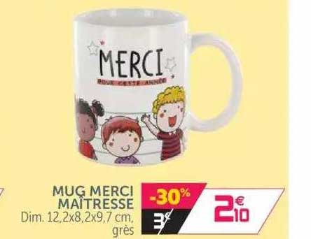 mug merci mâitresse