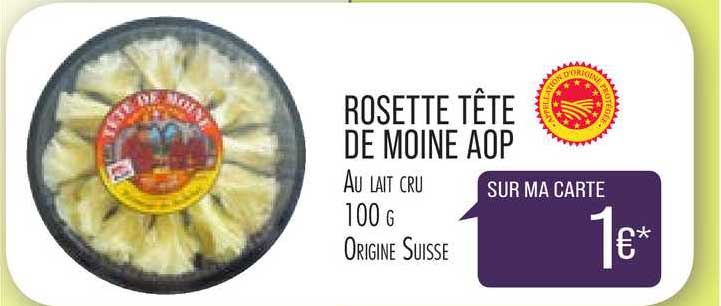 rosette tête de moine aop