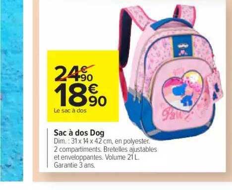 Sac à Dos Dog