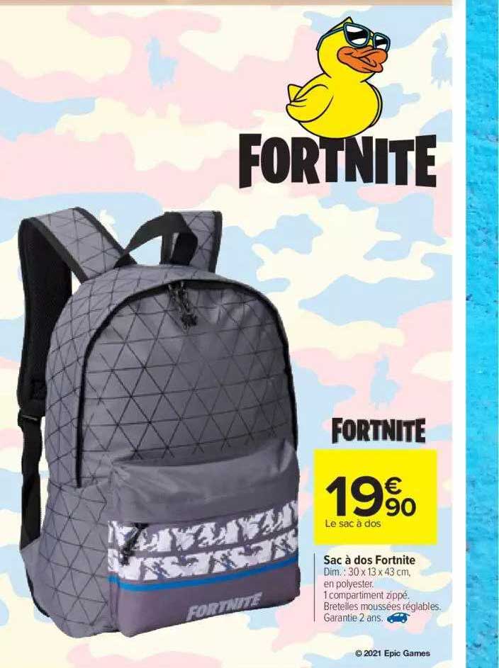 Sac à Dos Fortnite