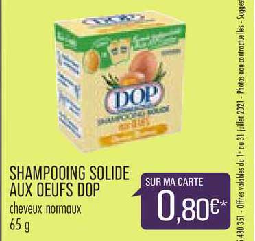 Shampooing Solide Aux Oeufs Dop