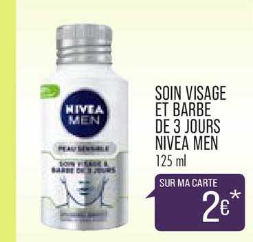 soin visage et barbe de 3 jours nivea men