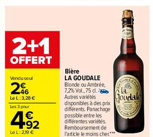 Bière La Goudale