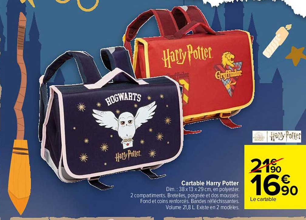 cartable harry potter