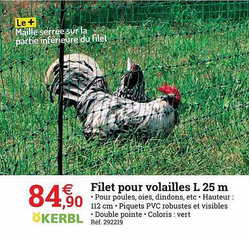 filet pour volailles kerbl