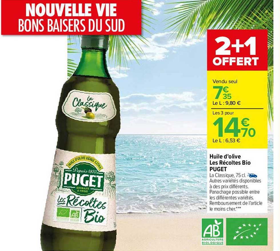 huile d'olive les récoltes bio puget