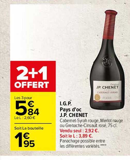 igp pays d'oc jp chenet