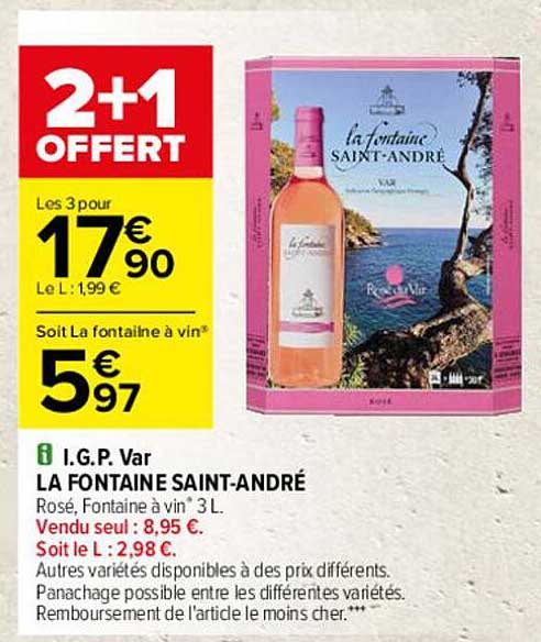 igp var la fontaine saint-andré