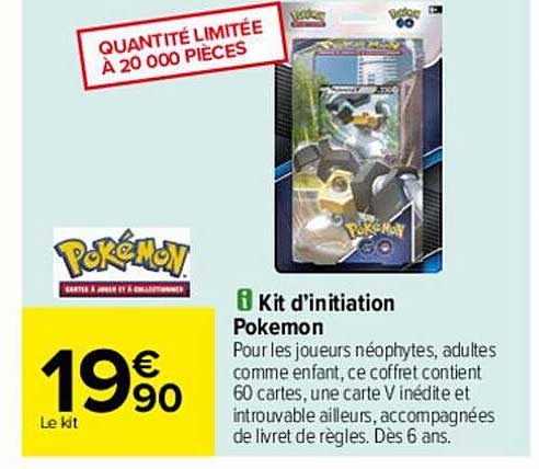 Kit D'initiation Pokemon
