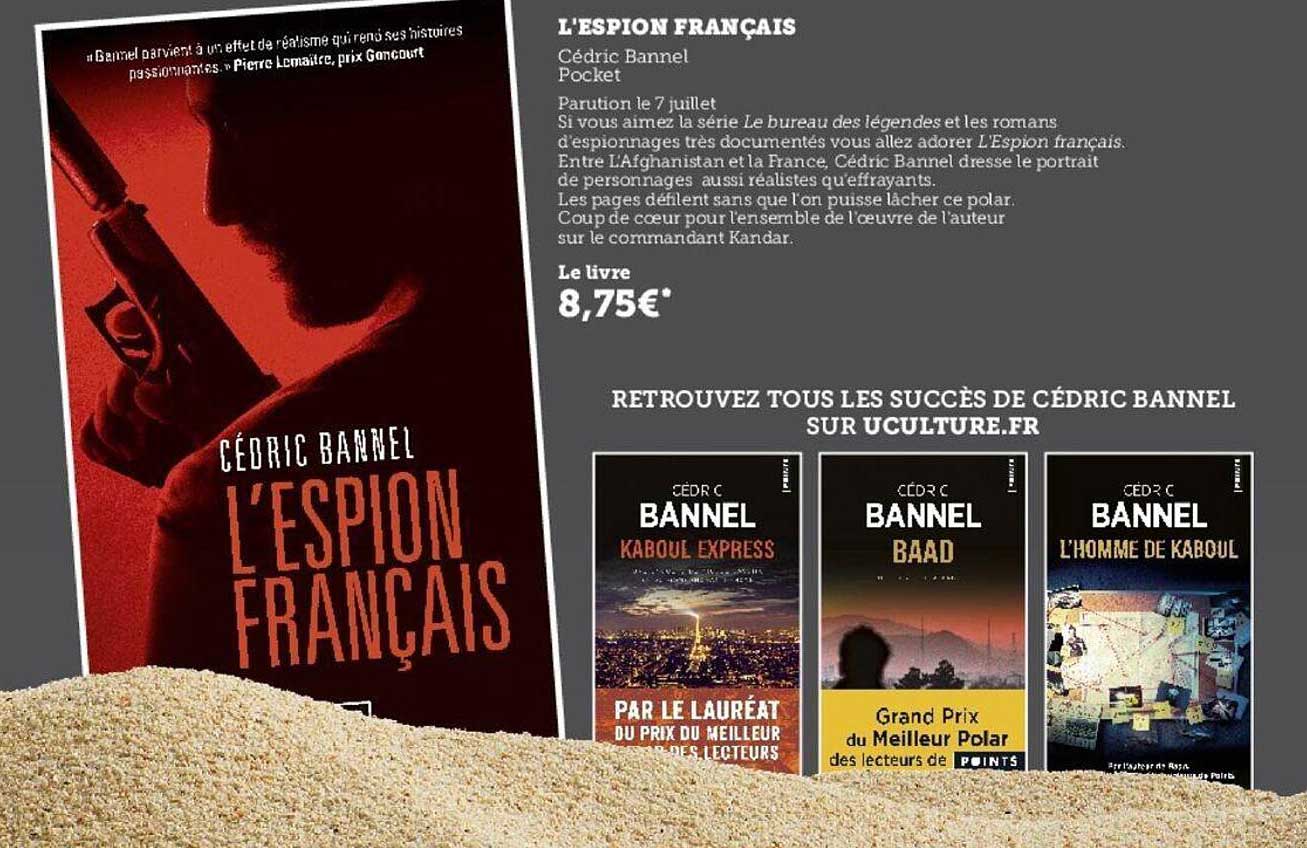 l'espion français cédric bannet pocket