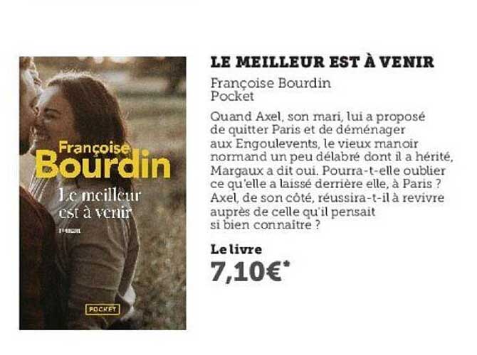 le meilleur est à venir françoise bourdin pocket