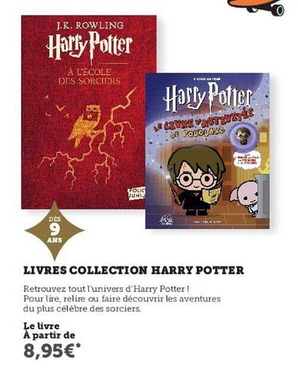 livres collection harry potter
