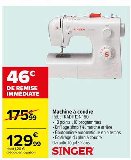 Machine à Coudre Singer