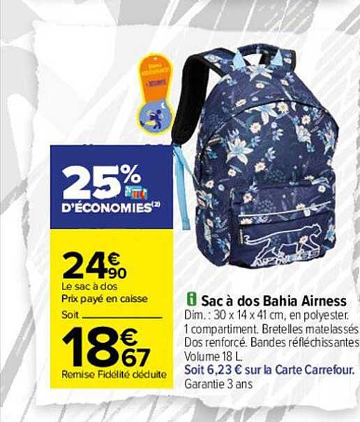 sac à dos bahia airness