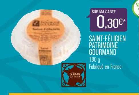 saint-félicien patrimoine gourmand