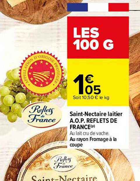 saint-nectaire laitier aop reflets de france