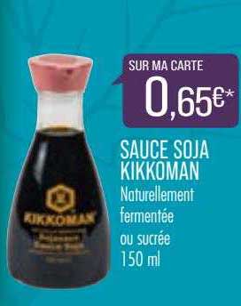 Sauce Soja Kikkoman