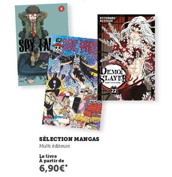 Sélection Mangas Multi éditeurs