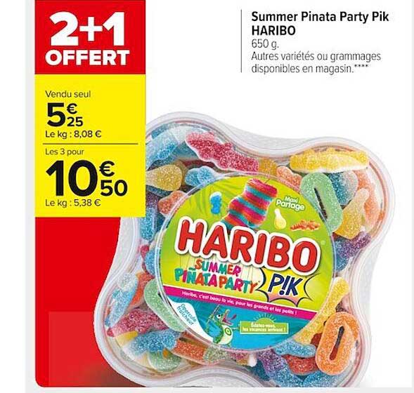Summer Pinata Party Pik Haribo