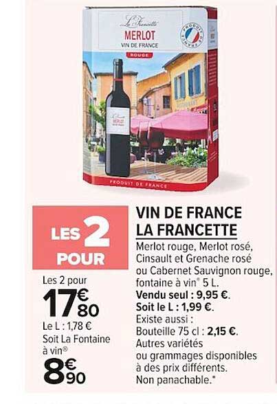 Vin De France La Francette