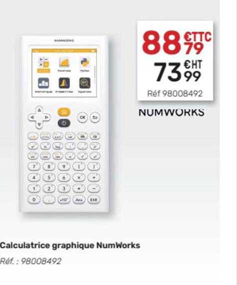 Calculatrice Graphique Numworks