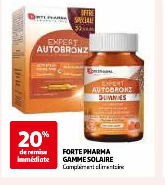 forte pharma gamme solaire