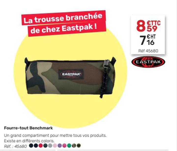 fourre-tout benchmark eastpak