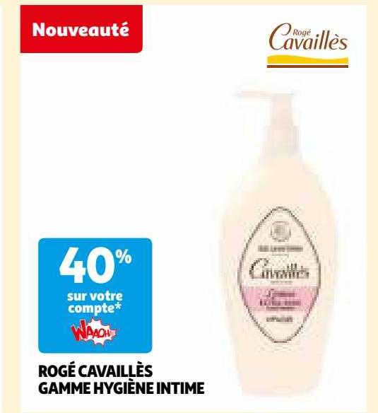 rogé cavaillès gamme hygiène intime