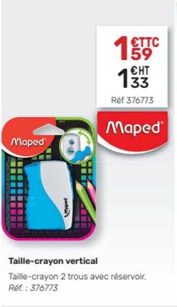taille-crayon vertical maped