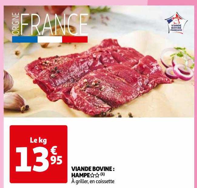 Viande Bovine : Hampe**