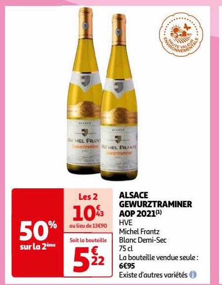 Alsace Gewurztraminer Aop 2021
