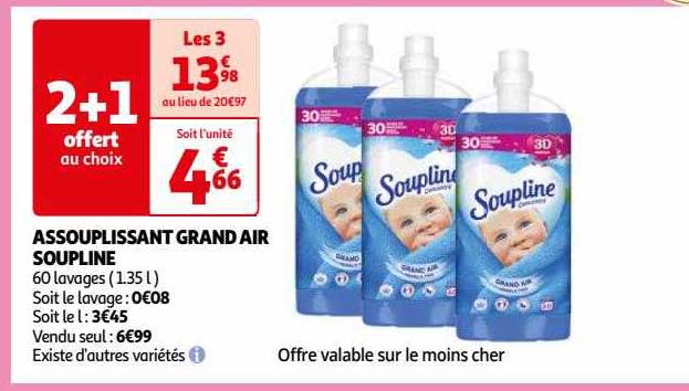Assouplissant Grand Air Soupline