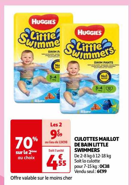 culottes maillot de bain little swimmers