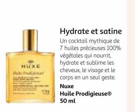 nuxe huile prodigieuse 50ml