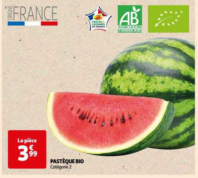 Pastèque Bio