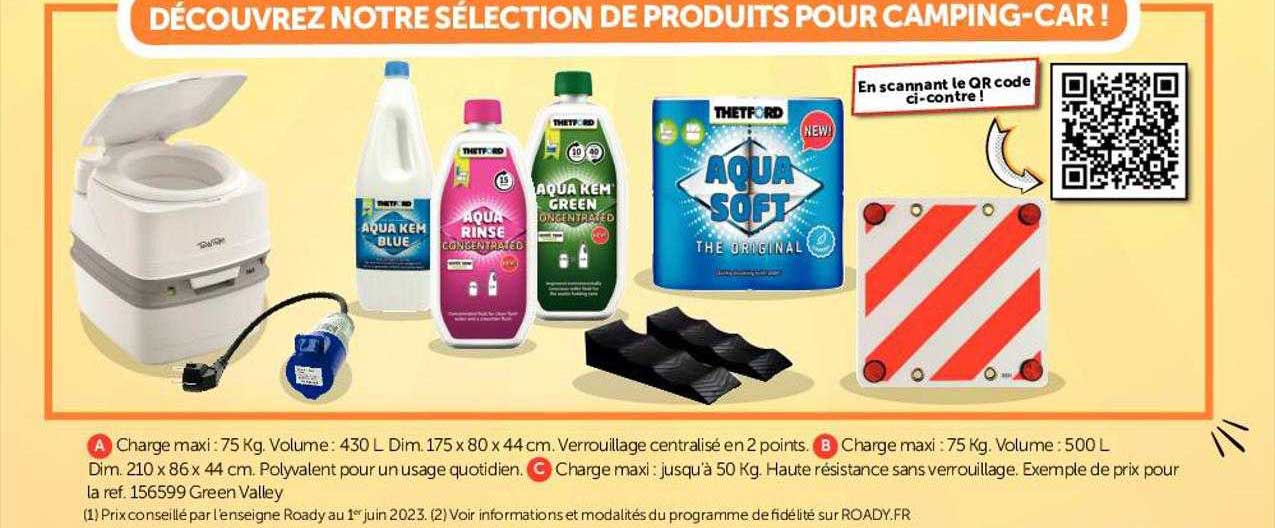 produits pour camping-car