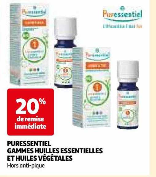 puressentiel gammes huiles essentielles et huiles végétales