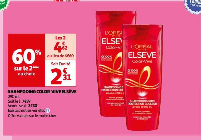 shampooing color-vive elsève
