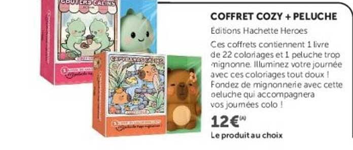 COFFRET COZY + PELUCHE
