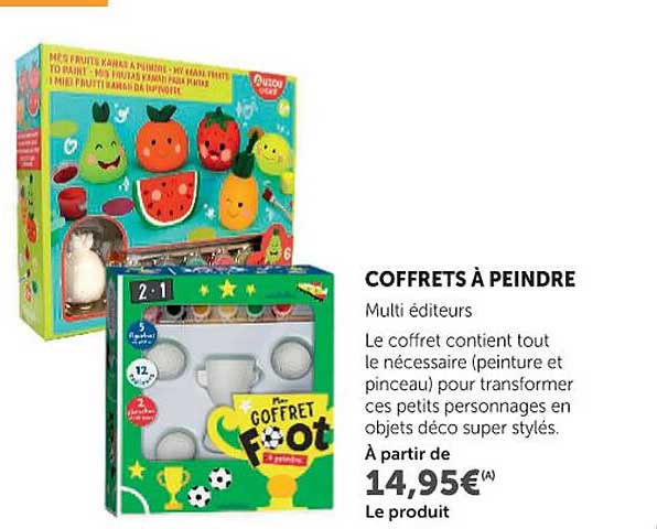 COFFRETS À PEINDRE
