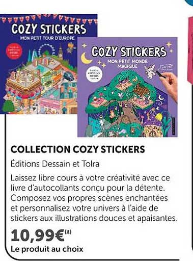 COLLECTION COZY STICKERS